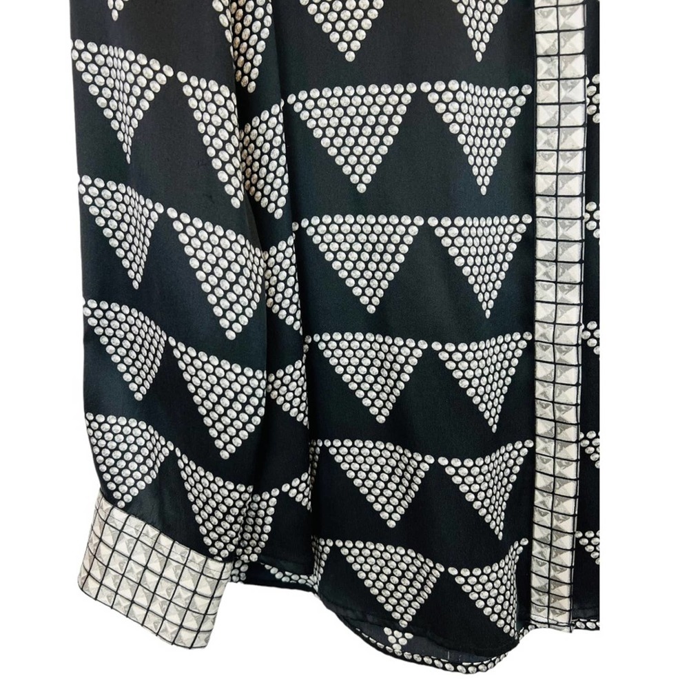Equipment Femme Triangle Diamond Silk Blouse - Picture 2 of 11